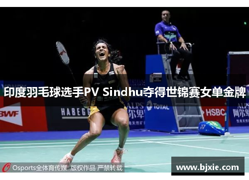 印度羽毛球选手PV Sindhu夺得世锦赛女单金牌