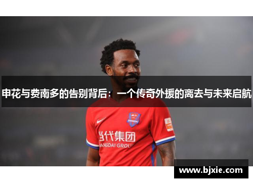 申花与费南多的告别背后：一个传奇外援的离去与未来启航